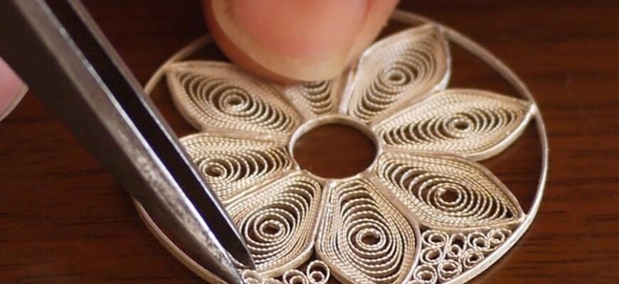 Филигрань: Искусство Создания Уникальных Ювелирных Изделий