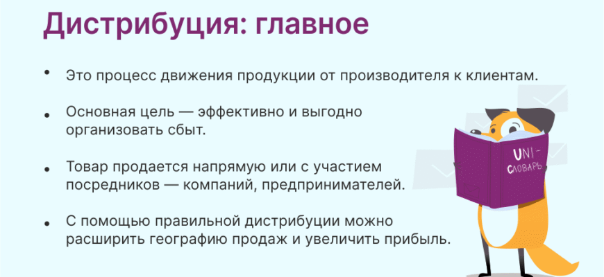 Что такое дистрибуция: основные понятия и ее роль в бизнесе