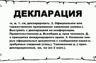 Що таке Декларація: зрозуміле пояснення простими словами