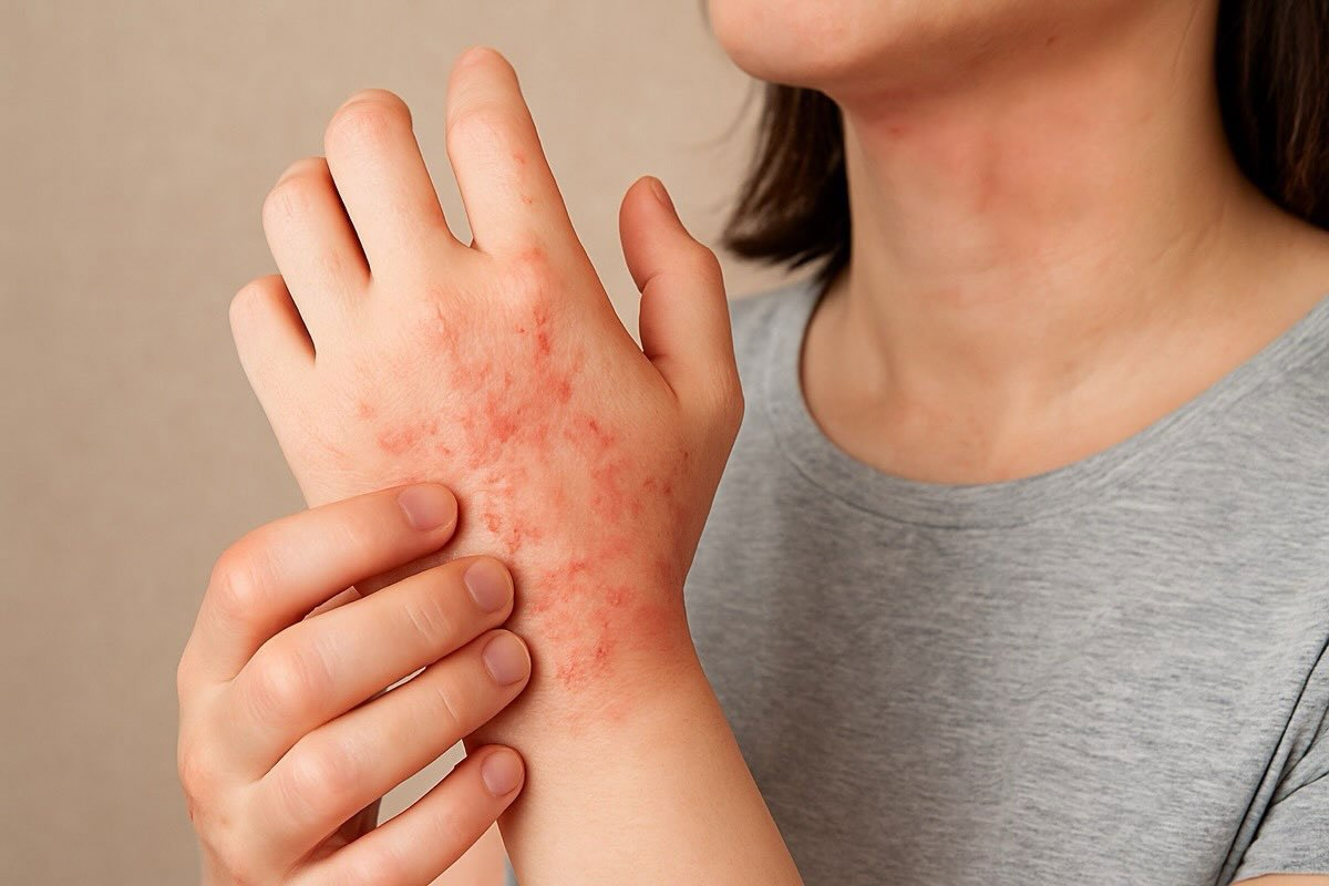 Контактний дерматит: причини, симптоми та як його уникнути