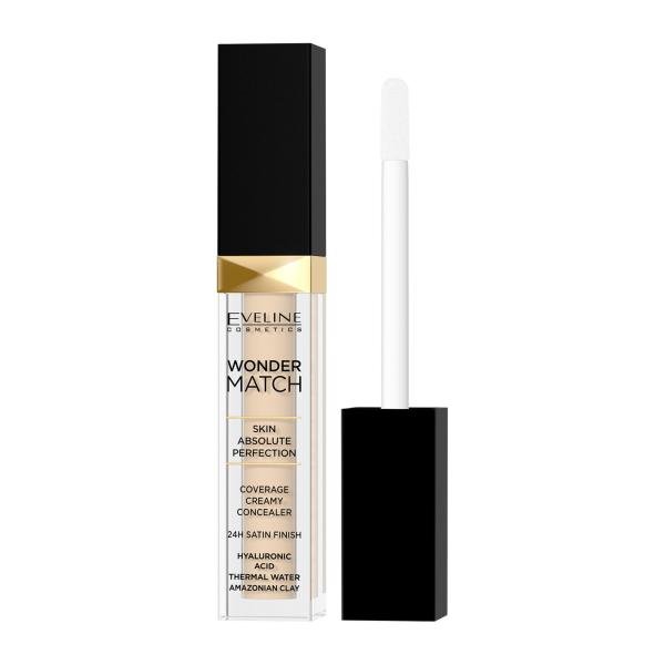 Eveline Cosmetics Wonder Match Coverage Creamy Concealer ...