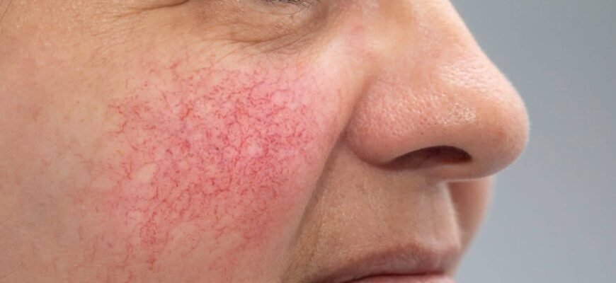Почервоніння обличчя: як пов’язане з тиском та способи усунення